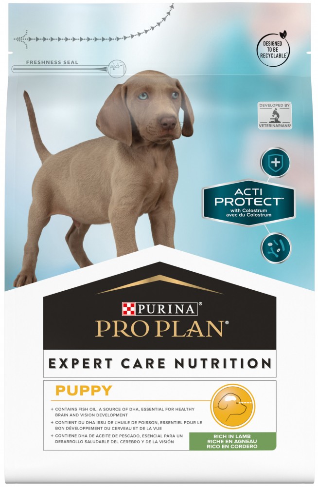Корм PRO PLAN Acti Protect Puppy для щенков с чувствительным пищеварением, с ягненком, 3 кг