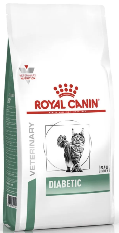 Корм для кошек ROYAL CANIN Diabetic DS46 лечение сахарного диабета 1,5 кг
