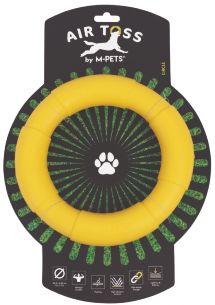 Игрушка М Петс Кольцо Кольцо диаметр 20,5 см AIR TOSS для собак