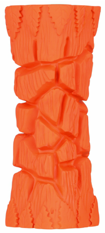 Игрушка МР КРАНЧ для собак Палочка с пищалкой 16 см оранжевая с ароматом бекона
