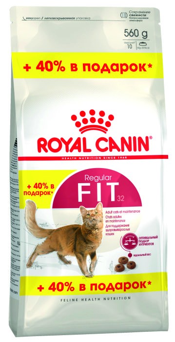 Корм Royal Canin Fit для бывающих на улице кошек