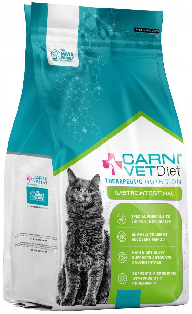 Корм Carni VetDiet Gastrointestinal для кошек, при расстройствах ЖКТ, 1.5 кг