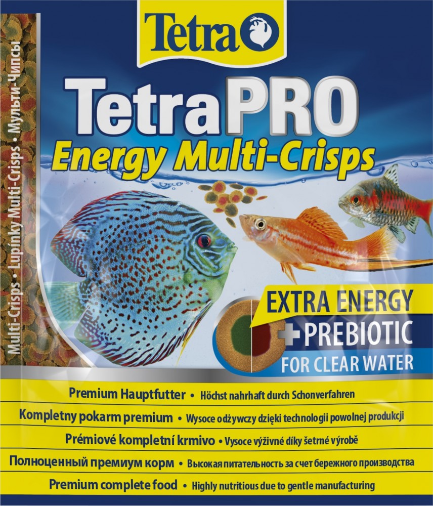 Tetra TetraPRO Energy Multi-Crisps корм для рыб в чипсах, 12 г