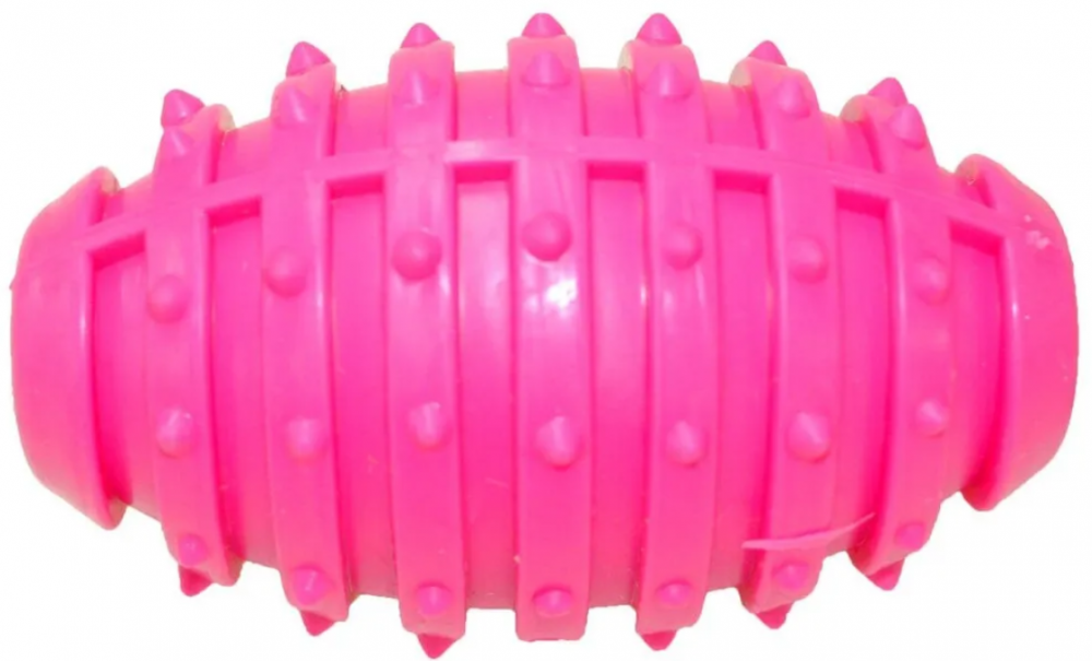 Homepet игрушка для собак мяч регби с колокольчиком 9,7 см