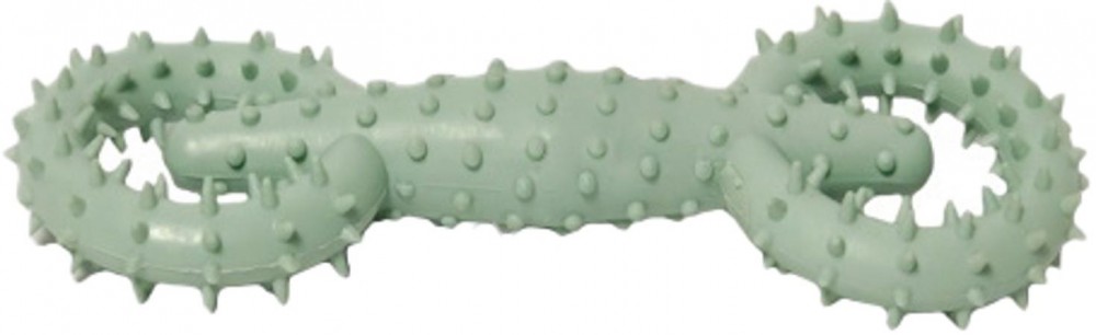 Homepet Dental игрушка для собак, гантель, фисташковая, 16х5.8 см