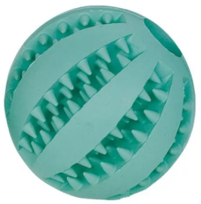 Игрушка NOBBY 7 см мяч для собак ДЕНТАЛ