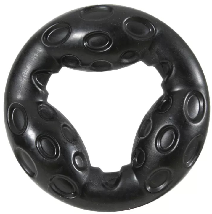 Zolux игрушка, серия Бабл, кольцо, термопластичная резина, 18 см, черная