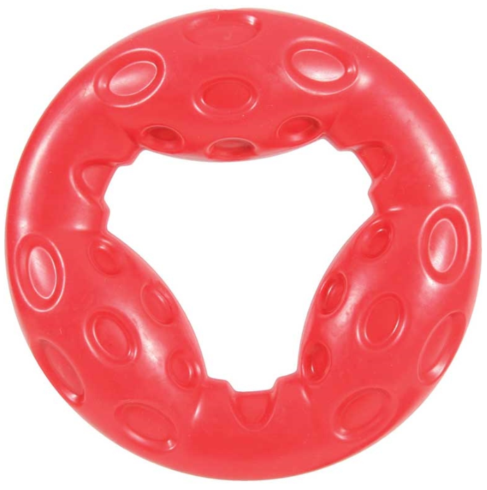 Zolux игрушка, серия Бабл, кольцо, термопластичная резина, 18 см, красная