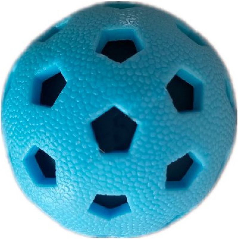 Homepet TPE Игрушка Мяч футбольный с пищалкой для собак, 7.2 см