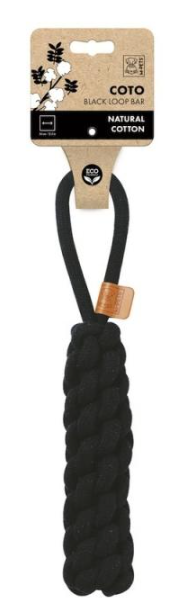 M-PETS Игрушка для собак СОТО перетяжка, 34 см, цвет черный