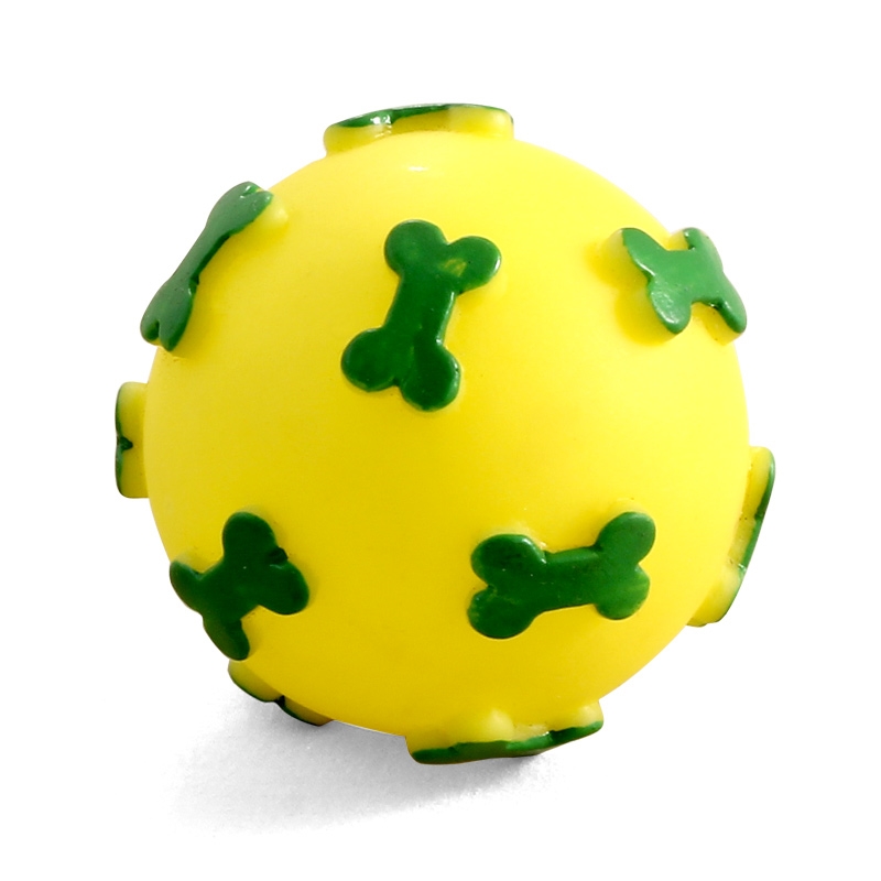 Triol игрушка для собак из винила &quot;Мяч с косточками&quot;, d 60 мм