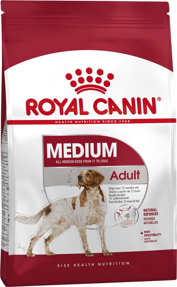 Корм Royal Canin Medium Adult для взрослых собак средних размеров 3 кг