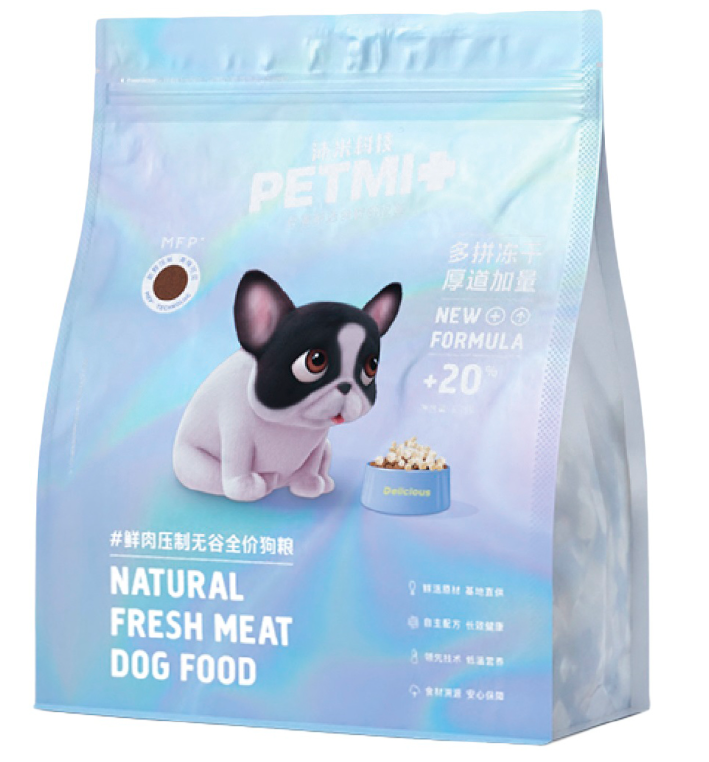 Корм Petmi (беззерновой) для привередливых собак, с мясными кусочками, 1.5 кг
