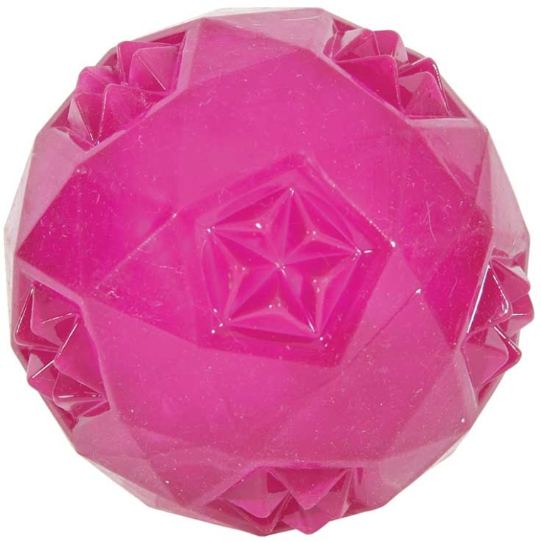 Zolux игрушка мяч, термопластичная резина, 7.5 см, малиновая
