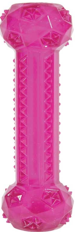 Zolux игрушка хрустящая палочка, термопластичная резина, 25 см, малиновая