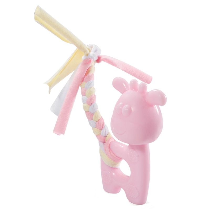 Игрушка PUPPY для щенков из термопласт. резины &quot;Олененок&quot;, розовый, 100/185мм