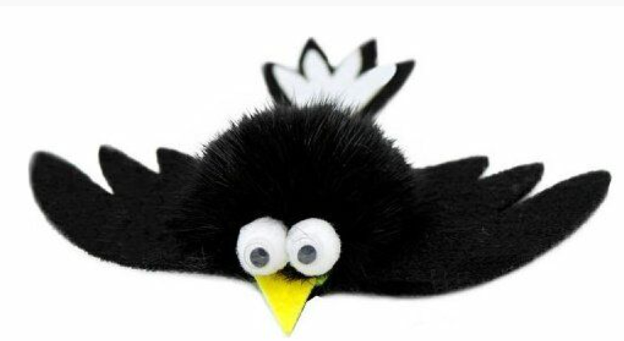 Игрушка GoSi для кошек Ласточка Виктория из натуральной норки