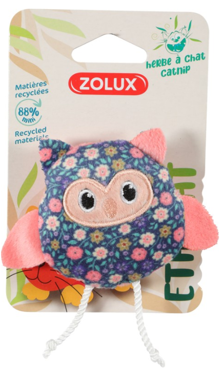 Игрушка Триол с кошачьей мятой "Сова Маргаритка" для кошек