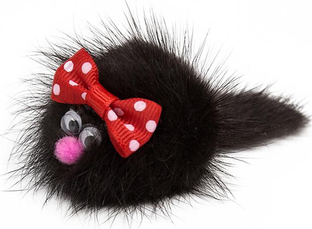 Tappi Игрушка Пэппи для кошек, милый зверек из натурального меха норки