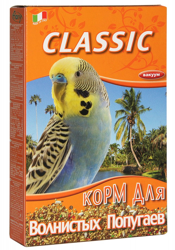 FIORY корм для волнистых попугаев Classic 800 г