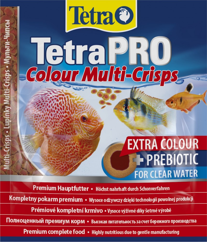 Tetra TetraPRO Energy Multi-Crisps корм для улучшения окраса у рыб в чипсах, 12 г