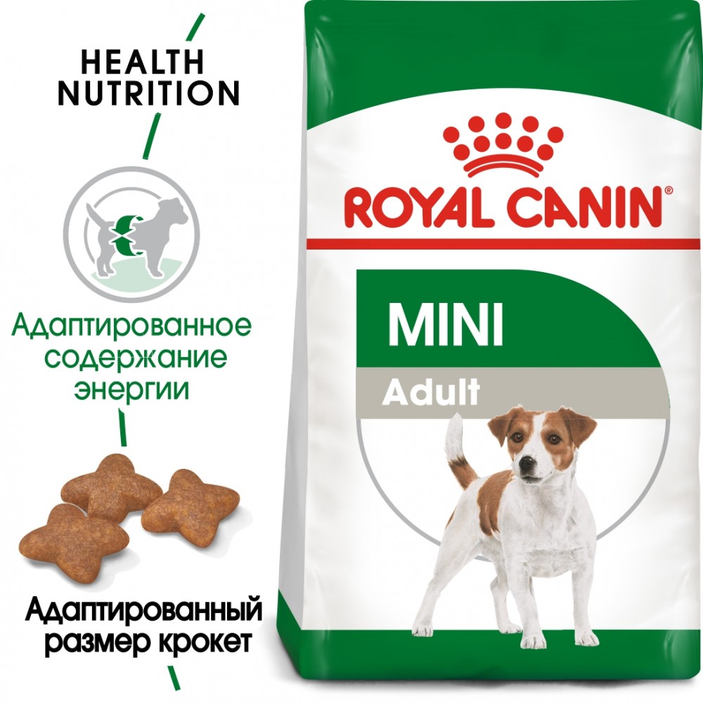 Корм Royal Canin Mini Adult для взрослых собак малых пород 800 г