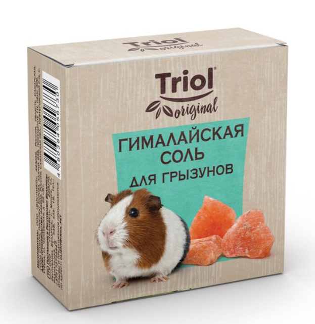 Лакомство Triol Original для грызунов гималайская соль, 40г