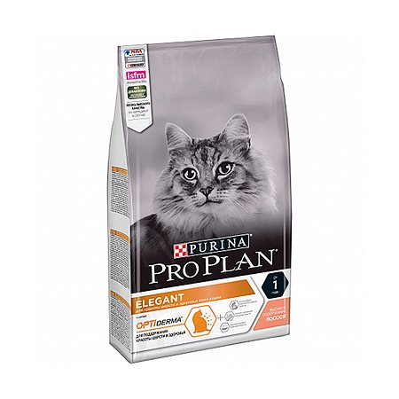 Корм для кошек Purina Pro Plan Derma Plus РАЗВЕСНОЙ с чувствительной кожей с лососем 1 кг