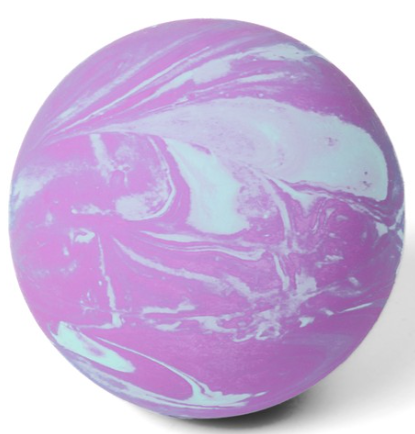 Игрушка для собак из латекса "Мяч разноцветный", 63мм