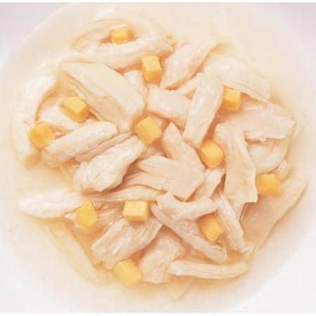 Консервы Инаба Toromi куриное филе с сыром для собак: БУЛЬОН 80 г