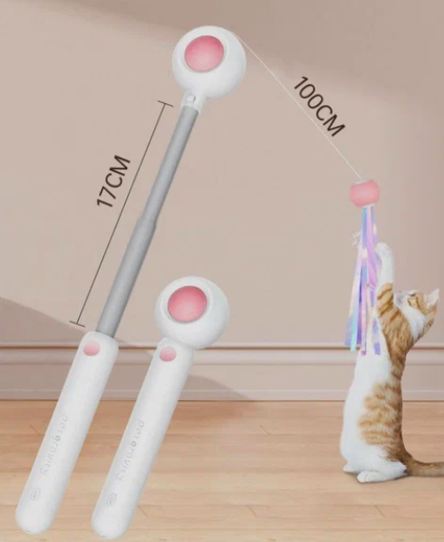 Игрушка Китай Лазерная дразнилка для кошек с батарейками (синяя) для кошек