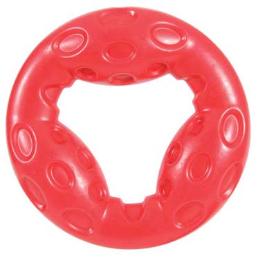 Zolux игрушка, серия Бабл, кольцо, термопластичная резина, 18 см, красная