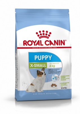 Корм Royal Canin X-Small Junior для щенков карликовых пород