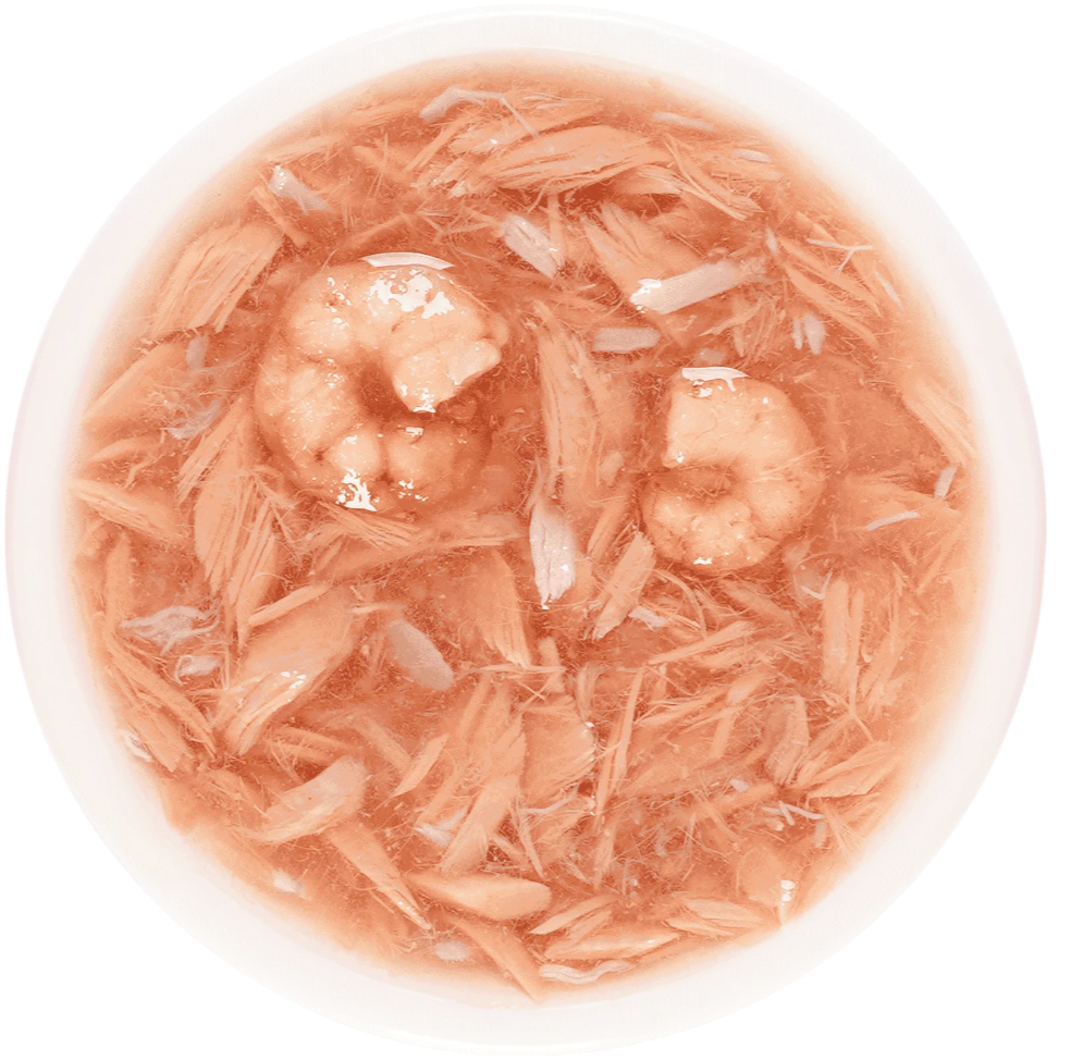 НАБОР Деревенские лакомства Тунец с креветками и крабом : СУП 4*35 г для кошек