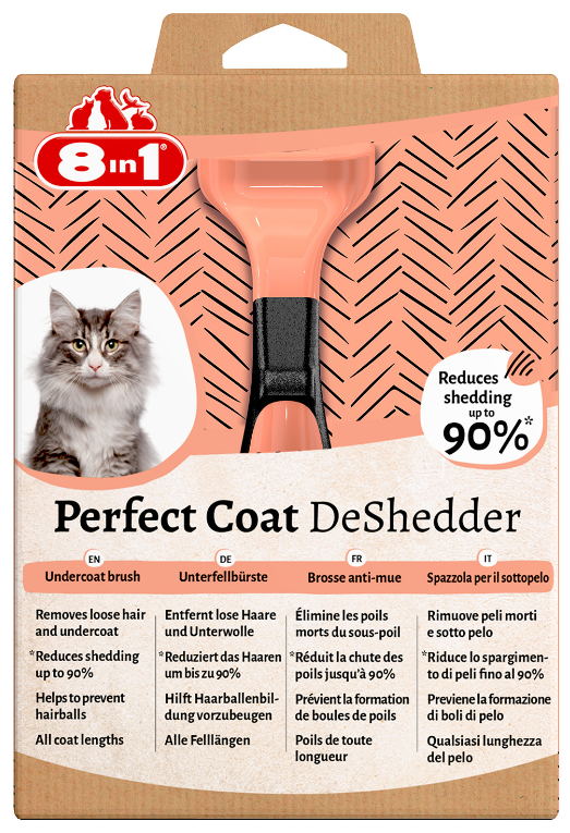 Дешеддер для собак 8in1 DeShedder Perfect Coat S для кошек